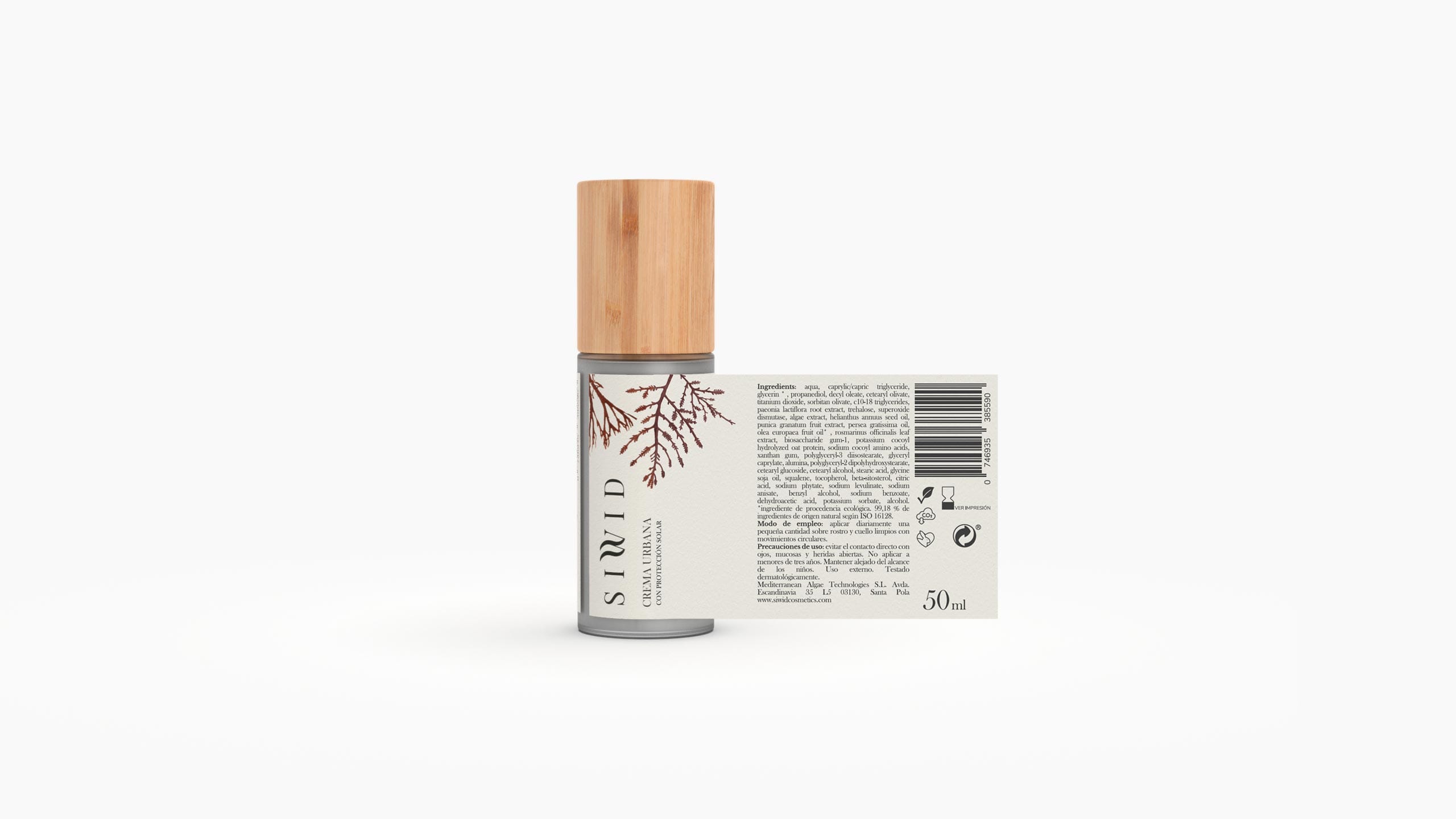 etiqueta packaging siwid