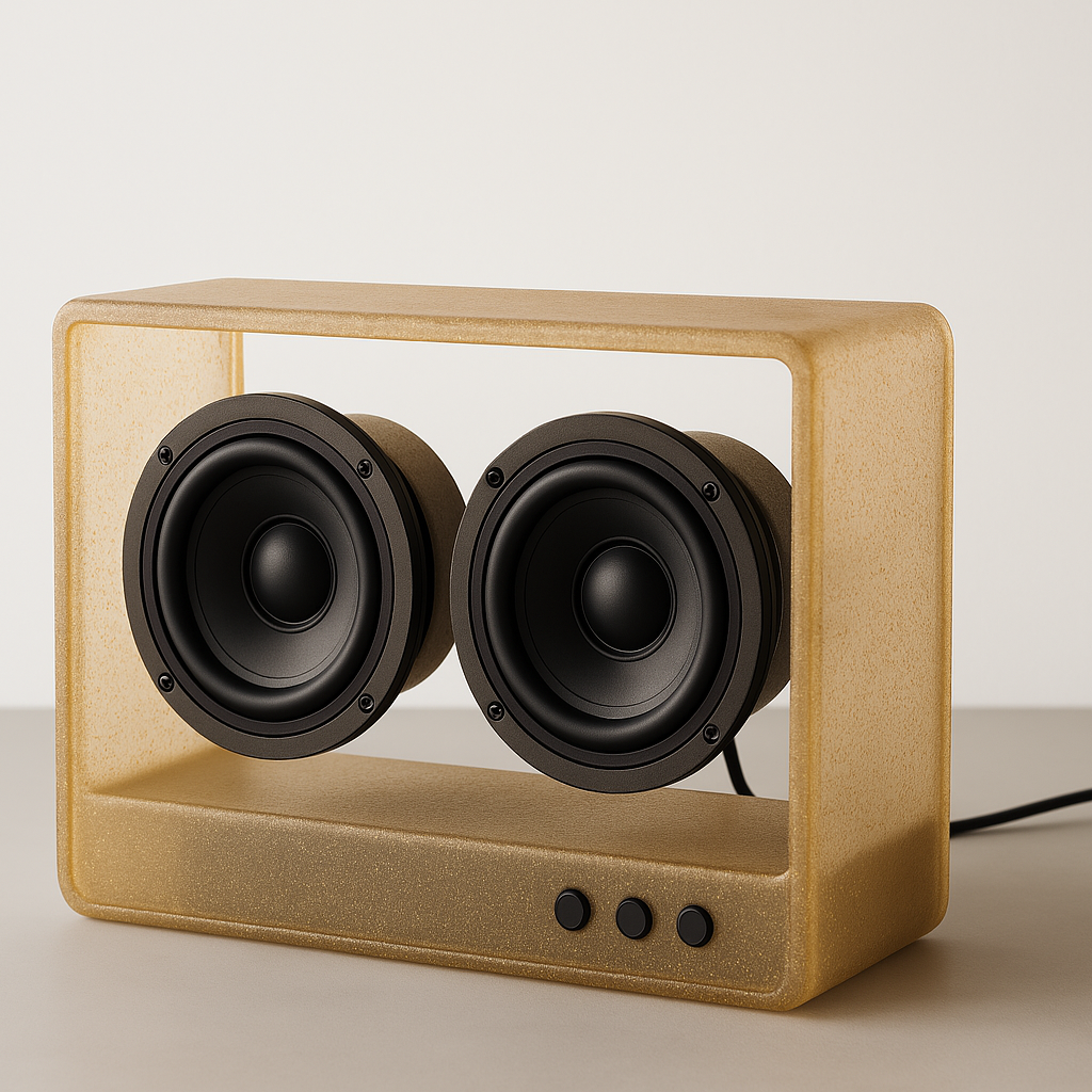 altavoz bioplasticos